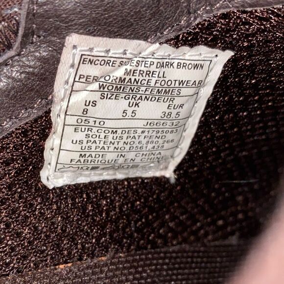 Merrell Encore Sidestep Clog Mule Dark Brown Women’s Size 8 - Picture 6 of 6